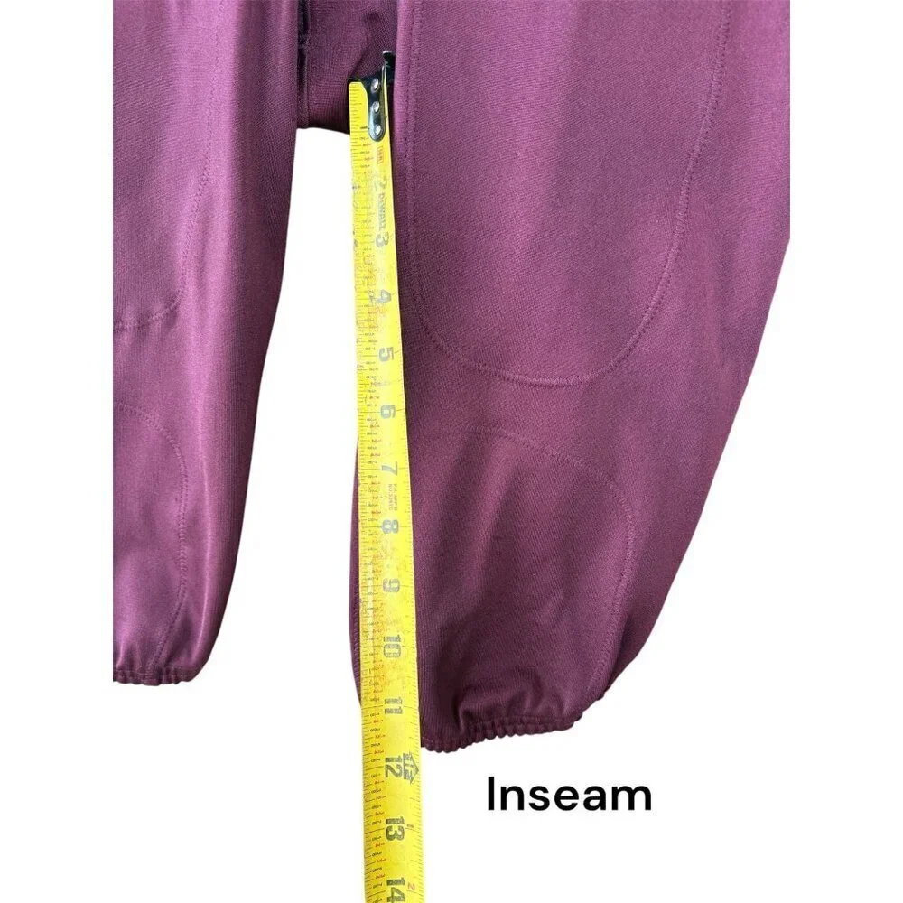 Adidas Maroon Football Padded Compression Pants Large